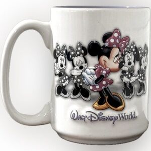 Walt Disney World Mug 16oz Minnie Mouse EUC